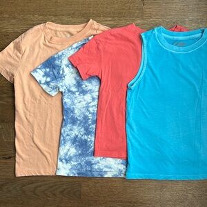 Cat & Jack Boys Tees and Tank Bundle, Size XS